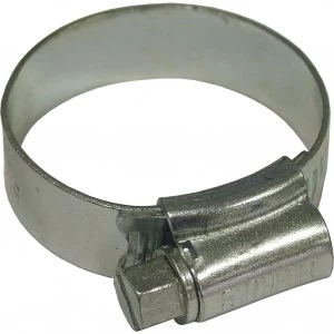 Image of Faithfull Stainless Steel Hose Clip 22mm - 30mm Pack of 1