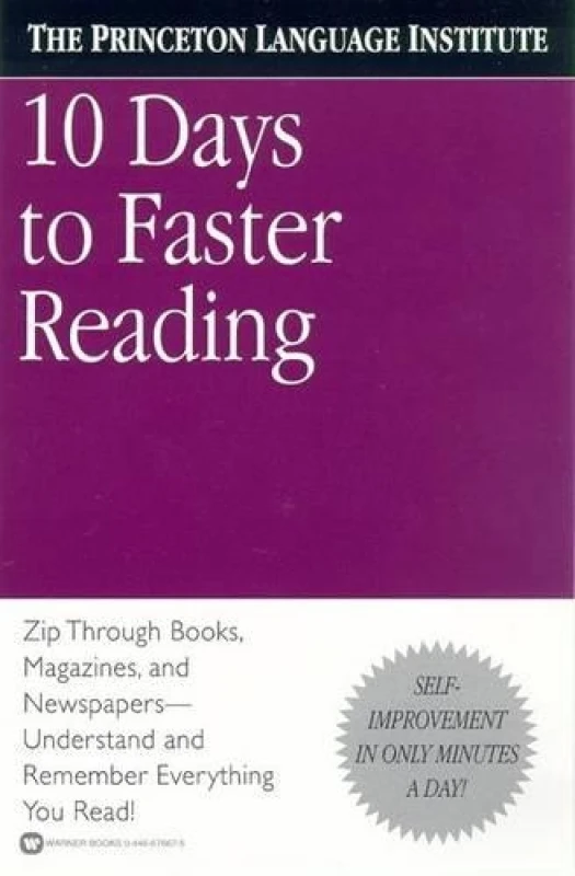 Image of 10 Days to Faster Reading by Abby Marks-Beale and Princeton Language Institute Book