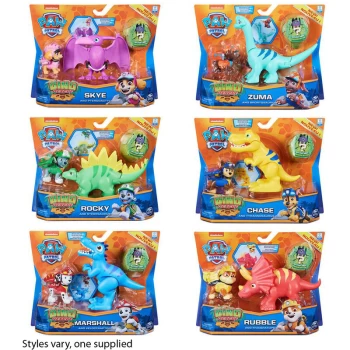 image of Dino Rescue Pup and Dinosaur Playset (Styles Vary) - Paw Patrol