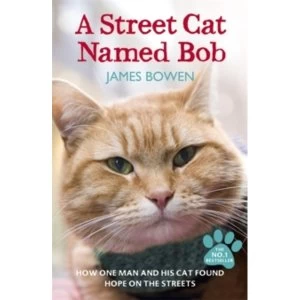 Image of A Street Cat Named Bob : How one man and his cat found hope on the streets Paperback