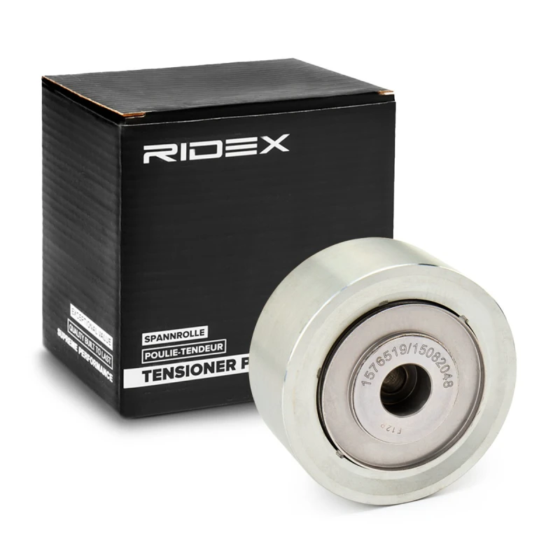 Image of Deflection / guide pulley, V-ribbed belt RIDEX 312D0097
