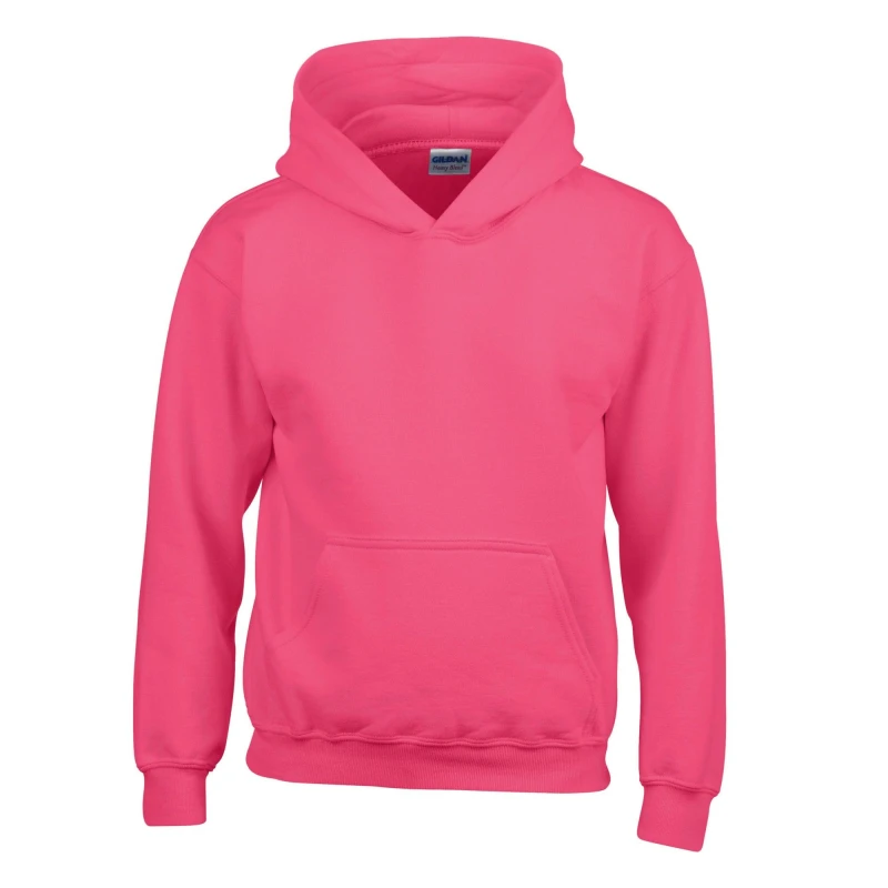 Image of Gildan GD57B boys's Children's sweatshirt in Red