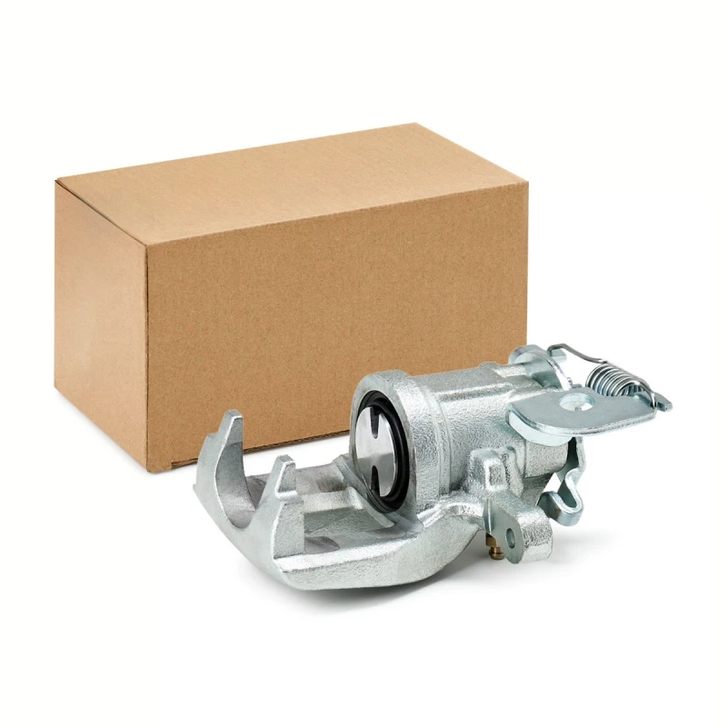 Image of RIDEX REMAN 78B0075R Brake caliper Rear Axle, without holder Cast Iron Brake Caliper (78)