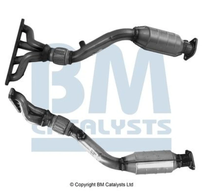 Image of BM CATALYSTS BM91146H Catalytic Converter Non-approved Ceramic Catalyst Converter (429)