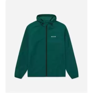 image of Nicce Zip Jacket - Green