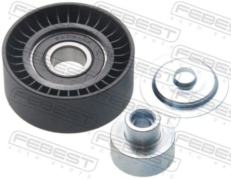 Image of FEBEST 2187-FYD2 Tensioner Pulley Tensioner Pulley,v-ribbed belt (310)