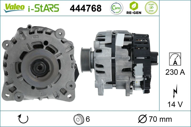 Image of Alternator, starter VALEO 444768