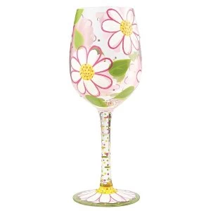 image of Lolita Oops I Daisied Again Wine Glass