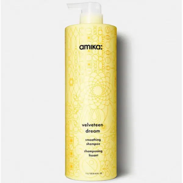 image of Amika Velveteen Dream Smoothing Shampoo 1000ml