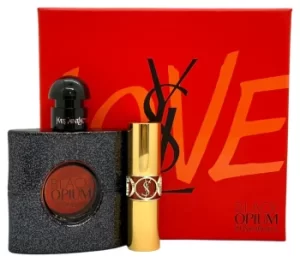 Image of YSL Black Opium 50ml Lipstick Giftset