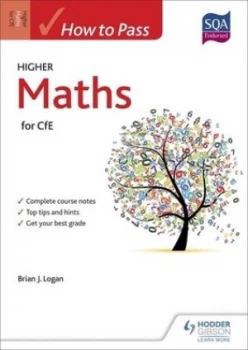 Image of How to Pass Higher Maths for Cfe by Brian Logan Book