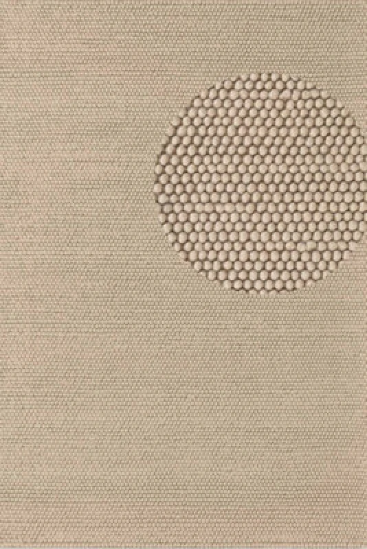 Image of The Rugs Ted Baker Richmond Wool Rug Diana Living Room In Light Beige
