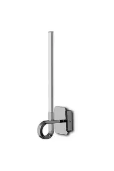 Image of Cinto Wall Lamp 48cm, 6W LED, 3000K, 480lm, Polished Chrome