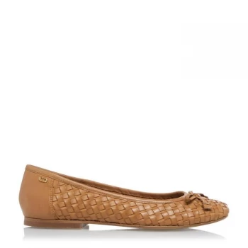 image of Dune London Hartleys Ballet Pumps - Tan