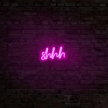 Image of Shhh - Pink Pink Wall Lamp