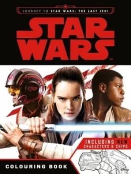 Image of Star Wars Journey to the Last Jedi Colouring Book