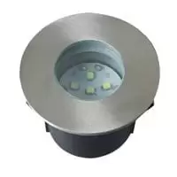 Image of Robus EWOK LED Groundlight IP67 50mm 6 White LED'S, 6000K - R6LED240S-01