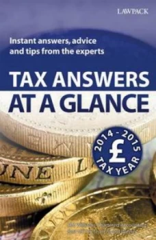 Image of Tax Answers at a Glance 2014/15 Paperback