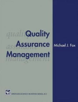 Image of Quality Assurance Management by Michael J. Fox Book