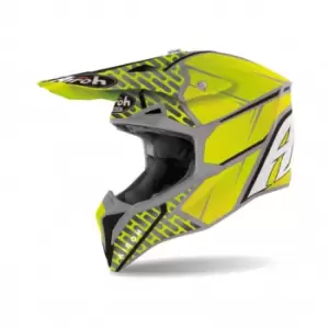 Image of Airoh Wraap Idol Yellow Grey M