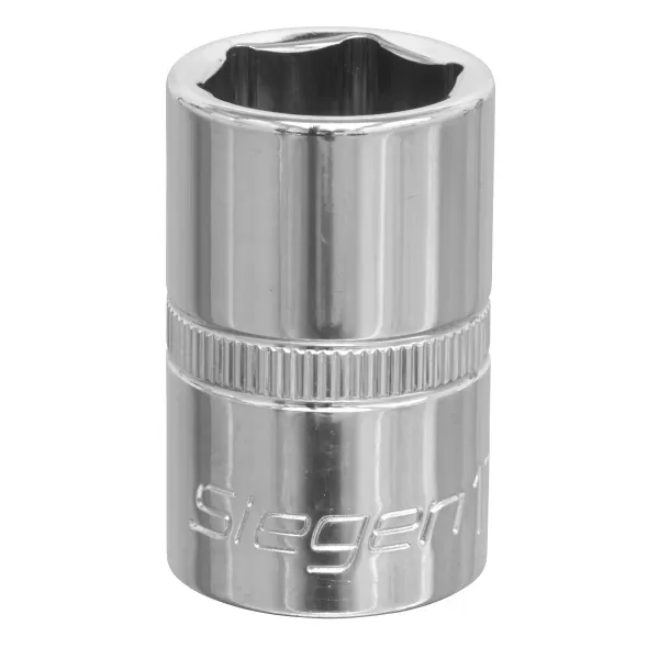 Image of Genuine SEALEY Siegen S0655 WallDrive® Socket 17mm 1/2Sq Drive