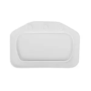 Image of Showerdrape Comfy Bath Pillow - White
