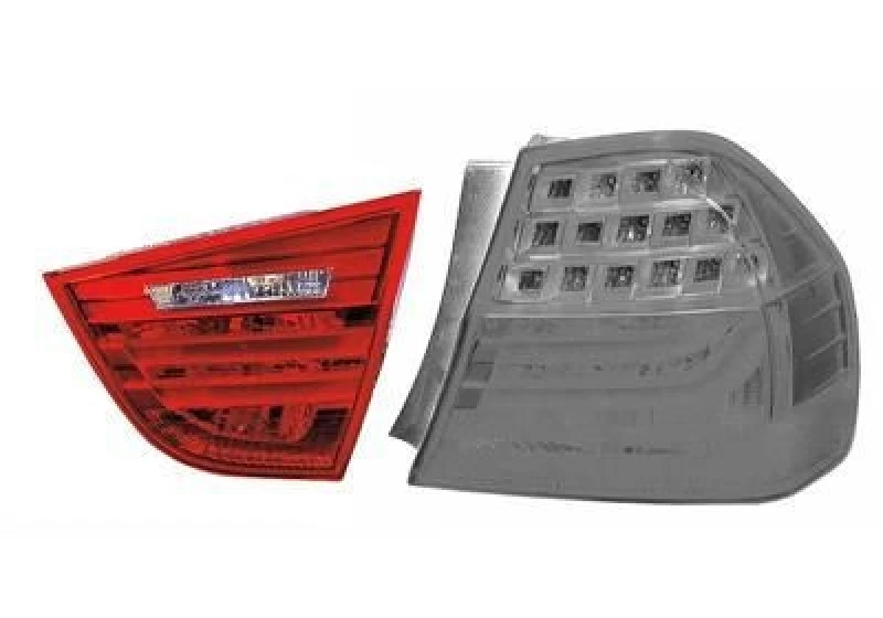 Image of VAN WEZEL 0667924 Rear light Inner Section, with bulb holder, Right Combination Rearlight (391)