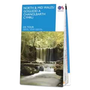 Image of Map of North & Mid Wales