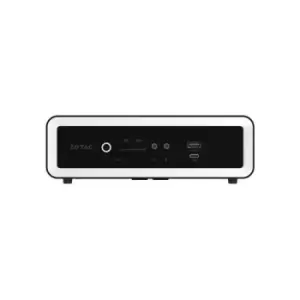 image of Zotac ZBOX CI669 NANO 1.8L sized PC Black White Intel SoC i7-1355U 1.7 GHz