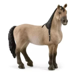 image of SCHLEICH Horse Club Criollo Definitivo Mare Toy Figure, 5 to 12 Years, Brown (13948)