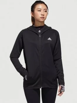 image of Adidas A.rdy Knit Jacket, Black Size M Women