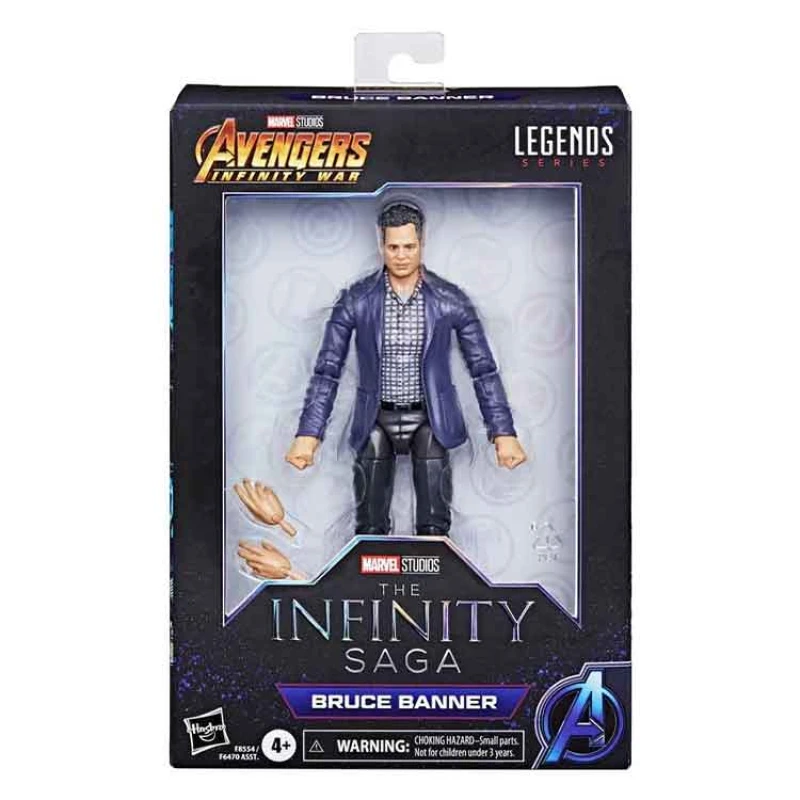 Image of Hasbro Marvel Legends Series Bruce Banner, 6 Marvel Legends Action Figures
