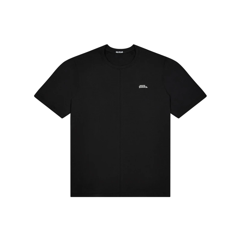 Image of No Fear Mens Panel T-Shirt Black male S