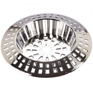 Select Hardware Plastic Sink Strainer - Silver