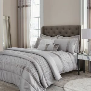 image of Catherine Lansfield Sequin Easycare Bedding Set - Double