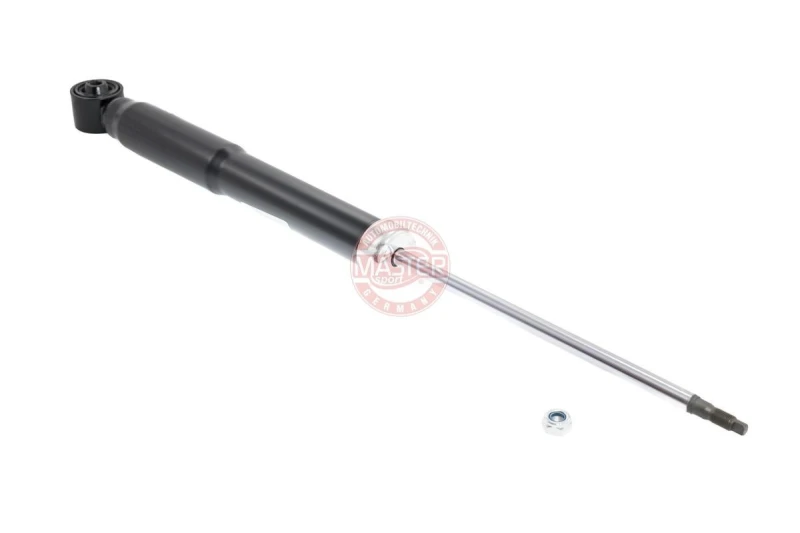 Image of MASTER-SPORT 290887-PCS-MS Shock absorber Rear Axle, Gas Pressure, Twin-Tube, Suspension Strut, Top pin Shock Absorber (854)