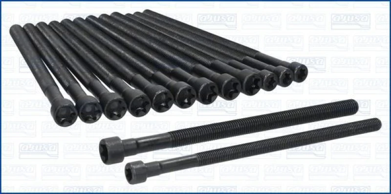 Image of AJUSA Bolt Kit, cylinder head AJUSA 81061100