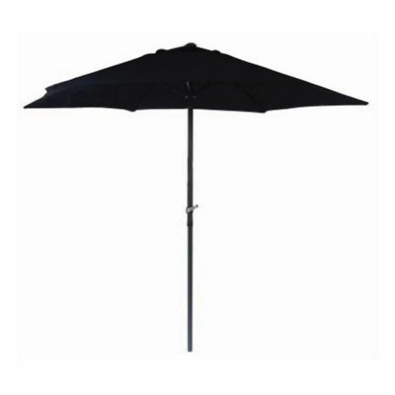 Image of Churnet Valley Garden Furniture Ltd Parasol - L270 X W270 X H240 Cm - Assembled - Black