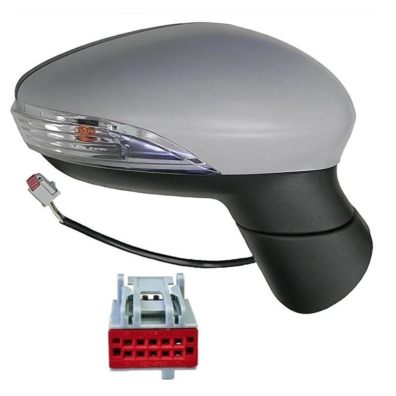 Image of TYC 310-0225 Wing mirror Right, Electronically foldable, primed Outside Mirror (50)