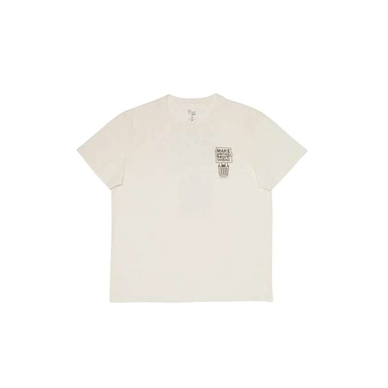 Image of Nudie Jeans T-Shirt Nudie Jeans Roy Garbage Blanc Male M