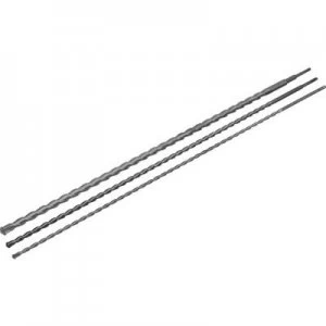 Image of AVIT AV08014 Carbide metal Masonry pilot drill bit 3 Piece 12 mm, 16 mm, 24mm Total length 1000 mm SDS-Plus