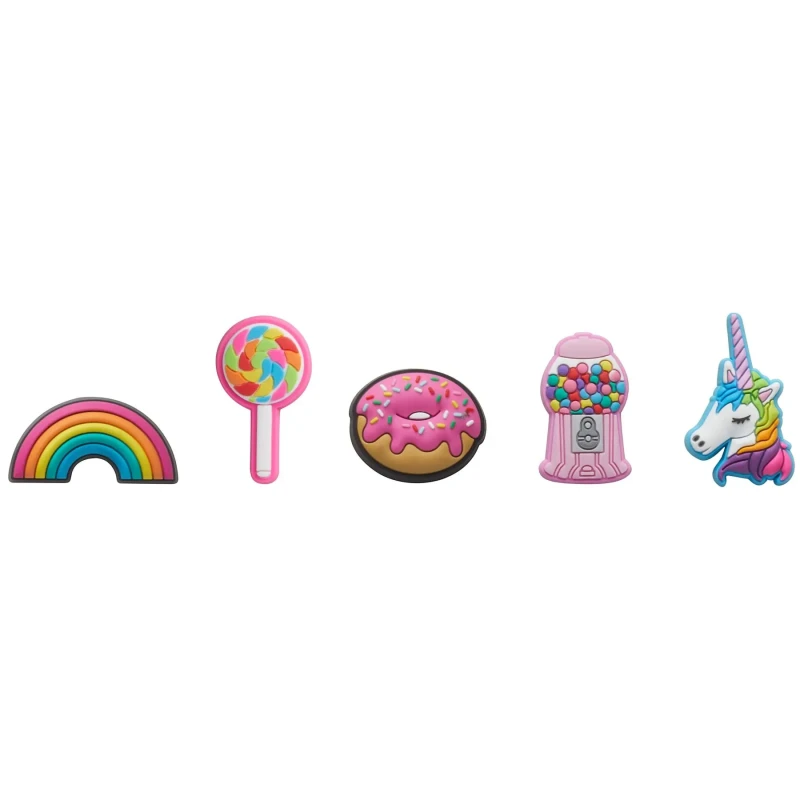 Image of Pack of 5 Everything Nice Jibbitz Charms