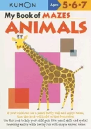 Image of my book of mazes animals ages 5 6 7