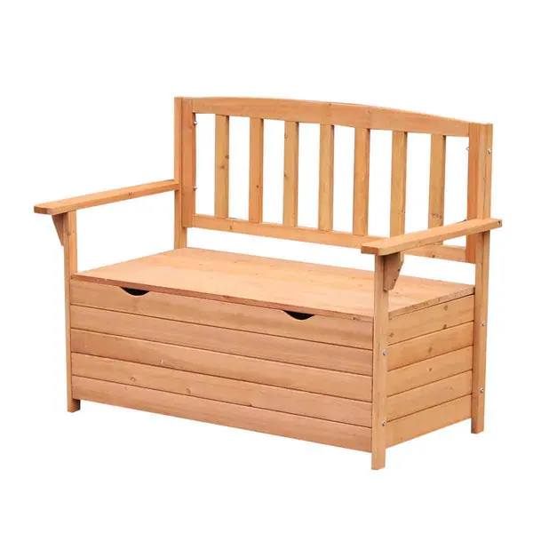 Image of Outsunny Storage Bench 112L x 84W cm