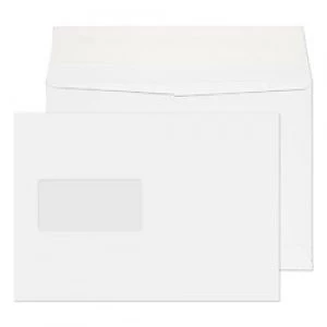 Image of PREMIUM Board Back Envelopes C5 229 x 162mm 210 gsm Ultra White Pack of 250