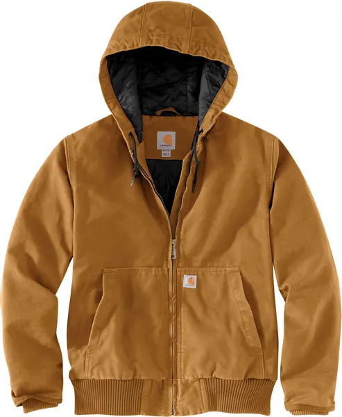 Image of Carhartt Washed Duck Active Ladies Jacket, brown, Size XL for Women