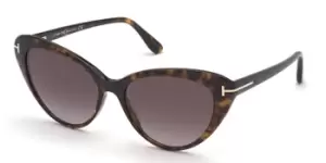 image of Tom Ford Sunglasses FT0869 HARLOW 52T