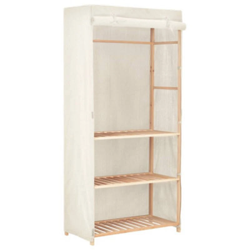 Image of VIDAXL 3-Tier Clothes Wardrobe 79x40x170cm Vidaxl 8718475621799
