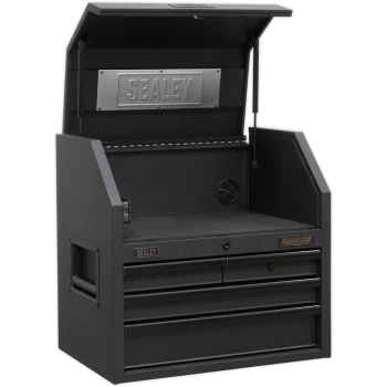 Image of Sealey Superline Black Edition 4 Drawer Tool Chest Black