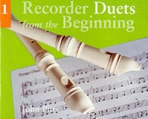 Image of Recorder Duets from the Beginning - Book 1 by Professor John Pitts Paperback